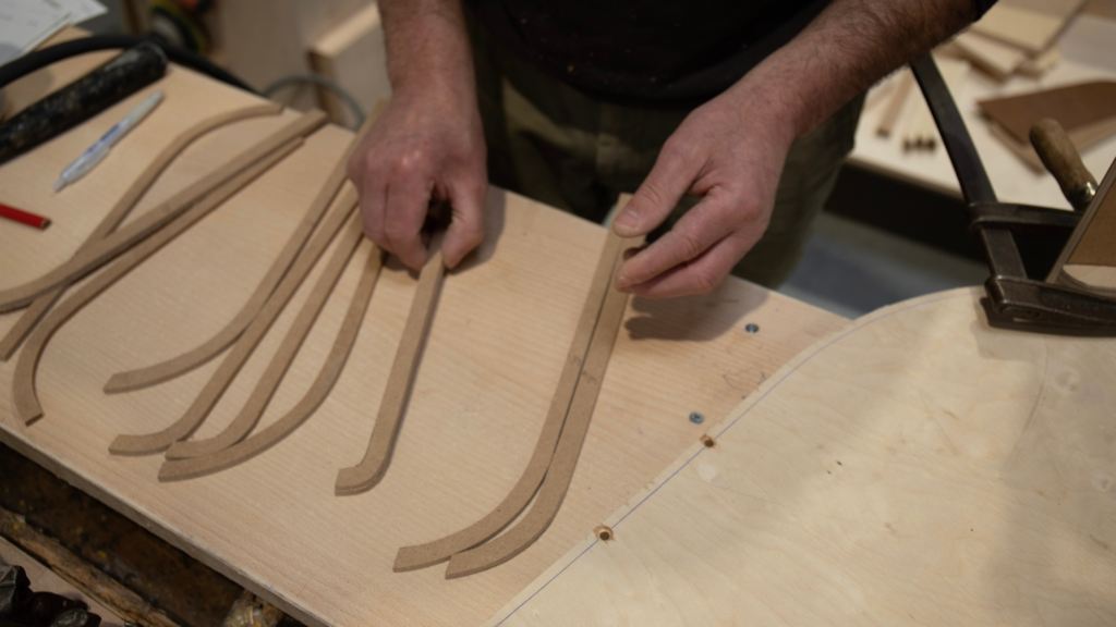 The handcrafted process of creating Organic Modern Design furniture